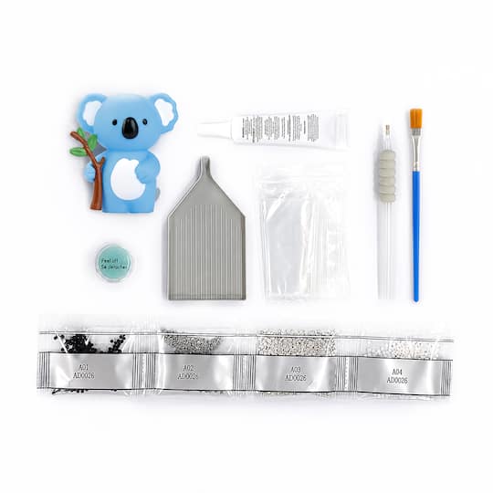 3.25" Koala Mystery Diamond Art Kit by Make Market®
